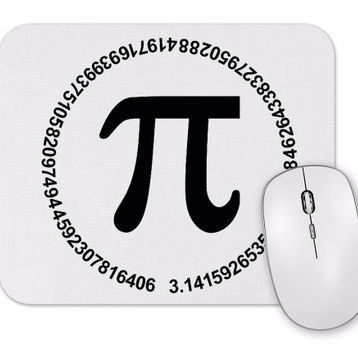 Baskı Dükkanı Matematik Daire Pi Sayısı Mouse Pad