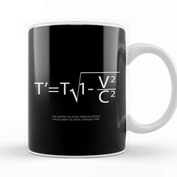 Baskı Dükkanı Maths and Science Einstein Theory of Special Relativity Kupa