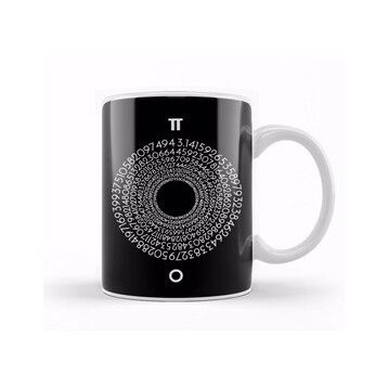 Baskı Dükkanı Maths and Science Pi Hole Kupa
