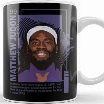 Baskı Dükkanı Matthew Judon Judon 99 Kupa