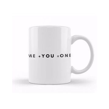 Baskı Dükkanı Me +You =one Kupa