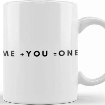 Baskı Dükkanı Me +You =one Kupa