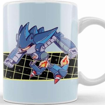 Baskı Dükkanı Mecha Sonic Kupa