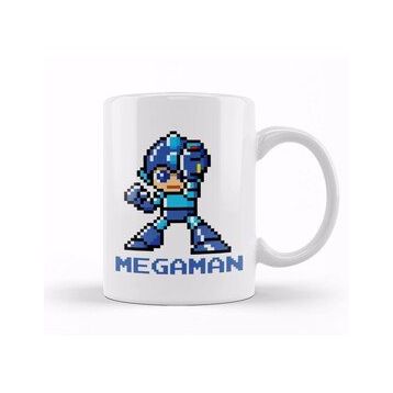Baskı Dükkanı Mega Man Pixel Character Kupa