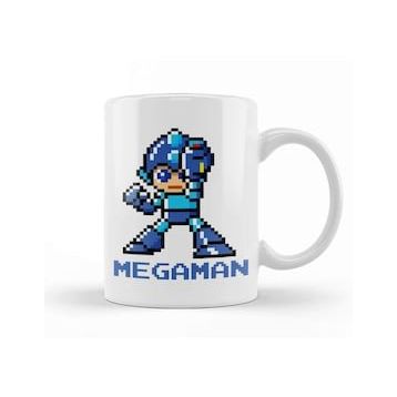 Baskı Dükkanı Mega Man Pixel Character Kupa