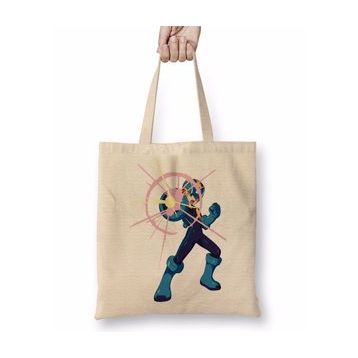 Baskı Dükkanı Megaman Anime Bez Çanta