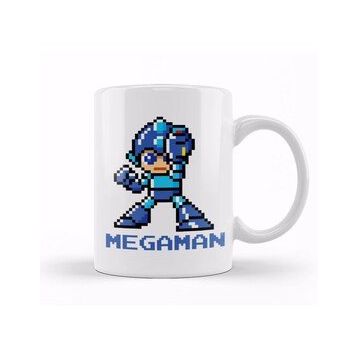 Baskı Dükkanı Megaman Pixel Character Kupa