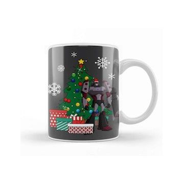 Baskı Dükkanı Megatron Around The Christmas Tree Transformers Kupa