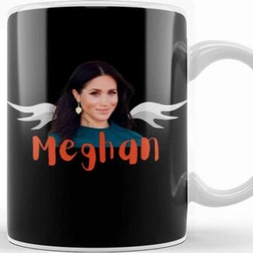 Baskı Dükkanı Meghan Duchess of Sussex Kupa