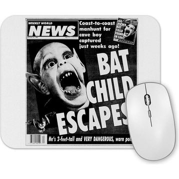 Baskı Dükkanı Menino Morcego Mouse Pad