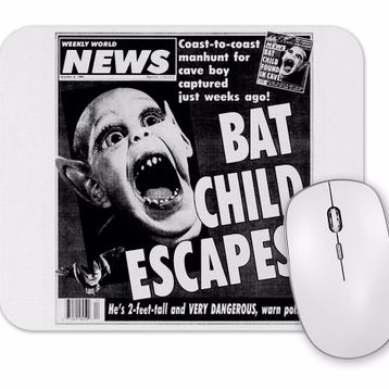 Baskı Dükkanı Menino Morcego Mouse Pad