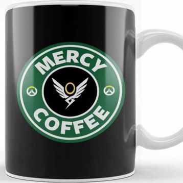 Baskı Dükkanı Mercy Coffee Overwatch Kupa