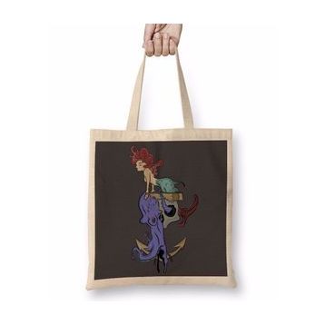 Baskı Dükkanı Mermaid Bez Çanta