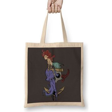 Baskı Dükkanı Mermaid Bez Çanta