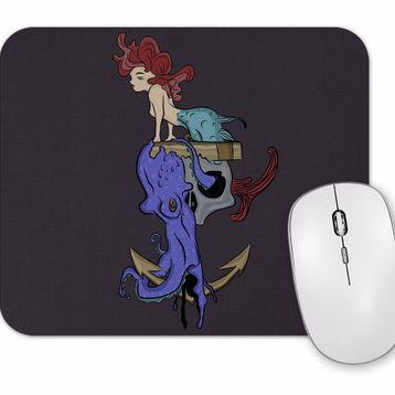 Baskı Dükkanı Mermaid Mouse Pad