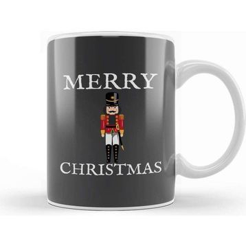 Baskı Dükkanı Merry Christmas Nutcracker Christms Nutcracker Kupa