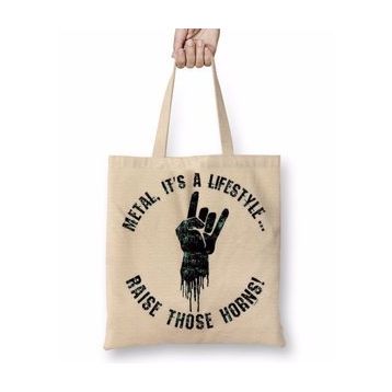 Baskı Dükkanı Metal Lifestyle Metal Bez Çanta