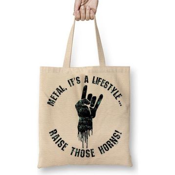 Baskı Dükkanı Metal Lifestyle Metal Bez Çanta