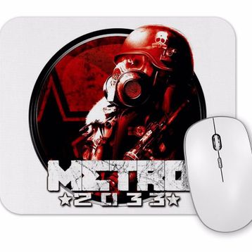 Baskı Dükkanı Metro 2033 Mouse Pad