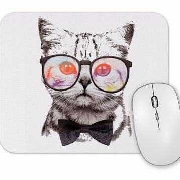 Baskı Dükkanı Miau Cat Kedi Mouse Pad