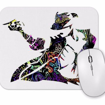 Baskı Dükkanı Michael Jackson Psychedelic Mouse Pad