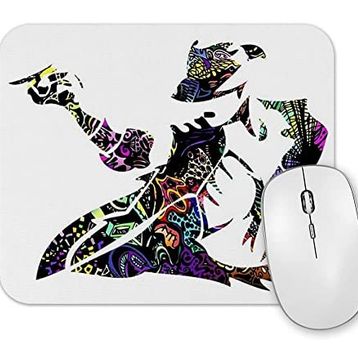 Baskı Dükkanı Michael Jackson Psychedelic Mouse Pad