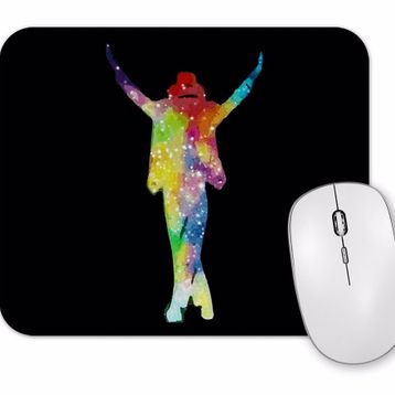 Baskı Dükkanı Michael Jackson Silueta Mouse Pad