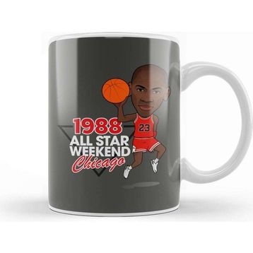 Baskı Dükkanı Michael Jordan 1988 All Star Weekend Kupa