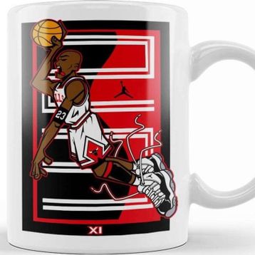 Baskı Dükkanı Michael Jordan Art Kupa