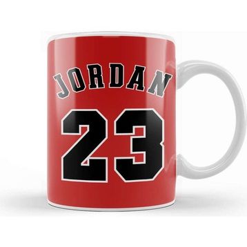 Baskı Dükkanı Michael Jordan Jersey 01 Kupa