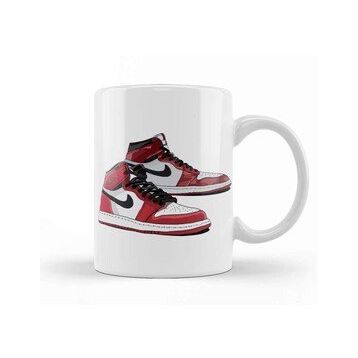 Baskı Dükkanı Michael Jordan Old School Kicks Kupa