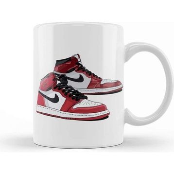 Baskı Dükkanı Michael Jordan Old School Kicks Kupa