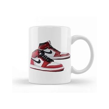 Baskı Dükkanı Michael Jordan Old School Kicks Kupa