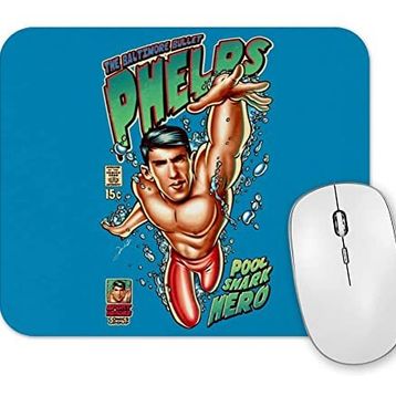 Baskı Dükkanı Michael Phelps the Baltimore Bullet Phelps Mouse Pad