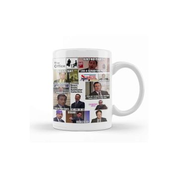 Baskı Dükkanı Michael Scott Collage The Office Kupa