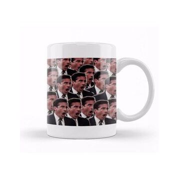 Baskı Dükkanı Michael Scott Collage The Office Kupa