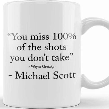 Baskı Dükkanı Michael Scott Quote Kupa