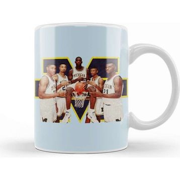 Baskı Dükkanı Michigan The Fab 5 Team Kupa