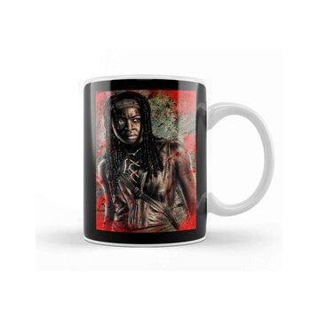 Baskı Dükkanı Michonne Red Kupa