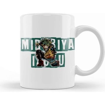 Baskı Dükkanı Midoriya Izuku Kupa