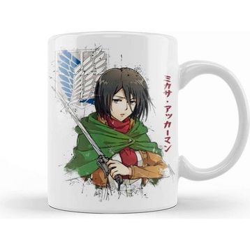 Baskı Dükkanı Mikasa Ackerman 01 Kupa