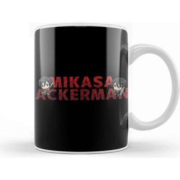 Baskı Dükkanı Mikasa Ackerman Kupa