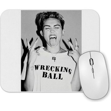 Baskı Dükkanı Miley Cyrus Wrecking Ball Mouse Pad