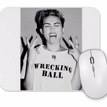 Baskı Dükkanı Miley Cyrus Wrecking Ball Mouse Pad