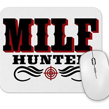 Baskı Dükkanı Milf Hunter Mouse Pad