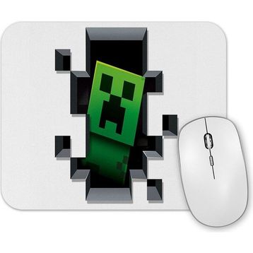 Baskı Dükkanı Minecraft Creeper Mouse Pad