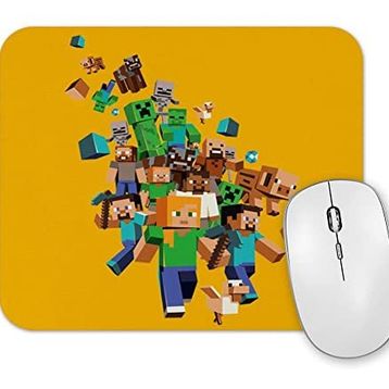 Baskı Dükkanı Minecraft Creeper Mouse Pad