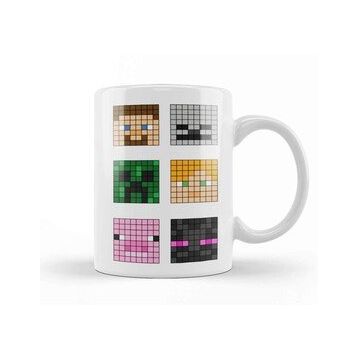 Baskı Dükkanı Minecraft Famous Characters 01 Kupa