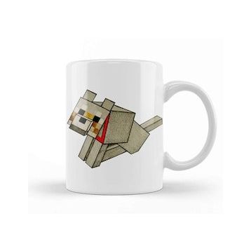 Baskı Dükkanı Minecraft Puppy Kupa