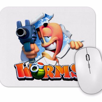 Baskı Dükkanı Minhoca De Guerra Worms Mouse Pad